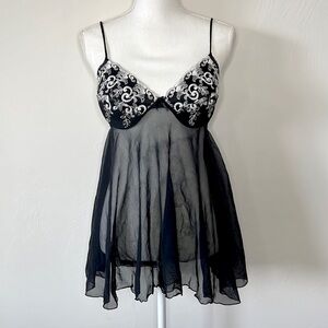 Goth Babydoll Slip